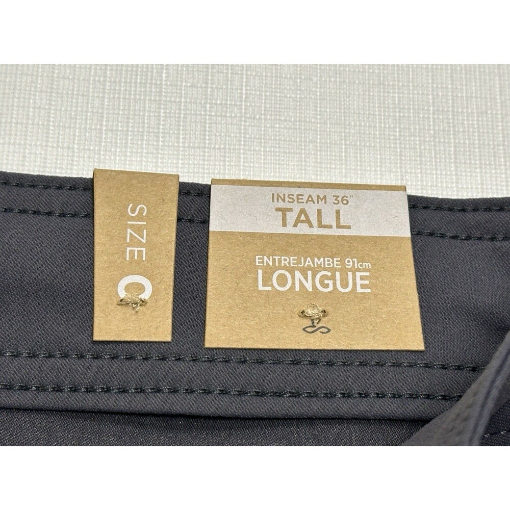 NWT Women's Prana Halle Pants Tall Size 0 x 36 Coal W4HATL11 - Picture 6 of 16